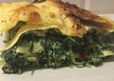Lasagne Ricotta-Epinards